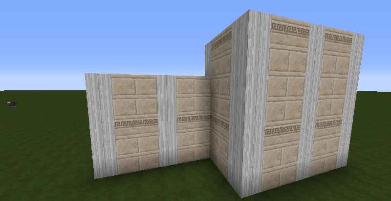 How do you make Logways sideways in Minecraft
