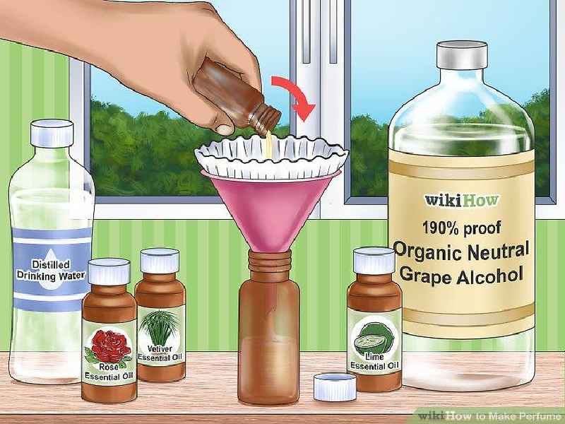 How do you make perfume spray with essential oils