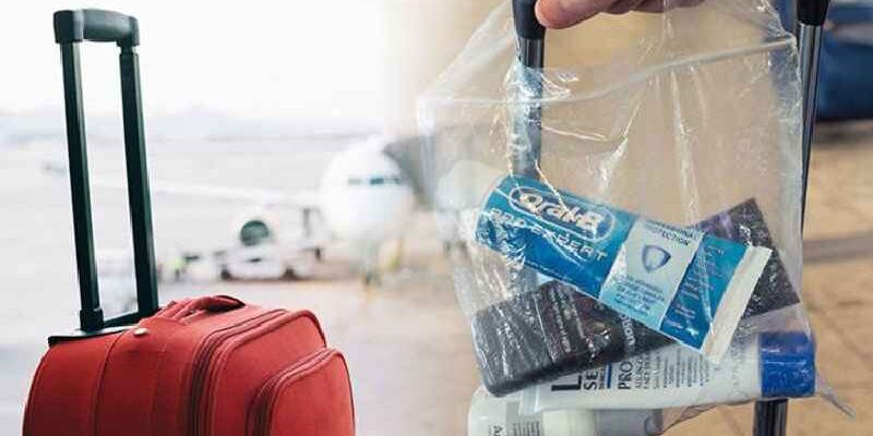 How do you pack toiletries in carry-on luggage