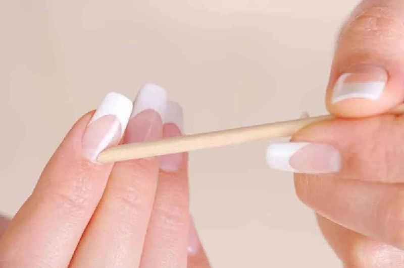 How do you push cuticles back without cuticle pusher