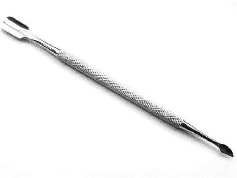 How do you use a cuticle pusher drill