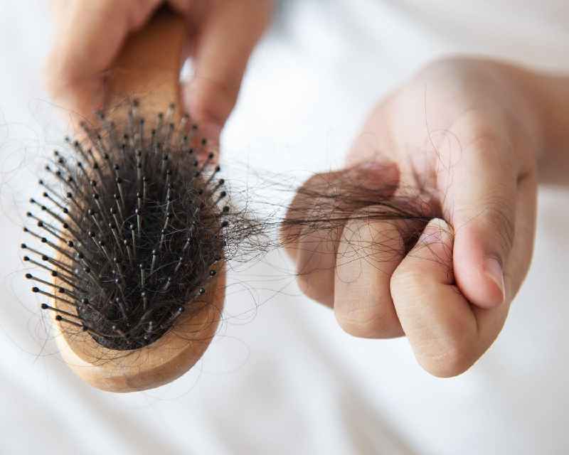 How do you use a Denman brush on 2B hair