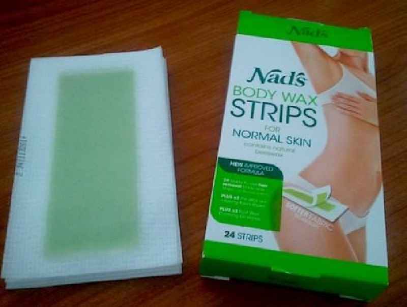 How do you use neat and easy wax strips