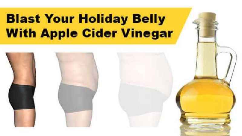 How long does apple cider vinegar take to reduce belly fat