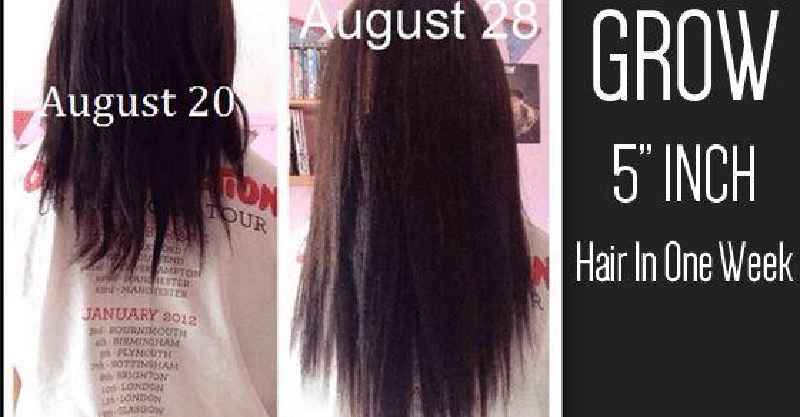 How long does hair grow in a month