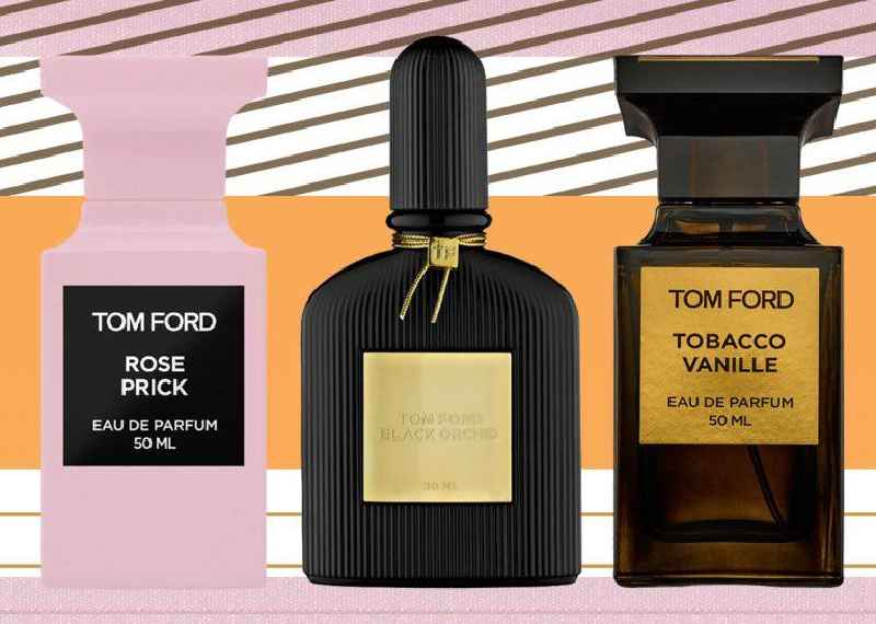 How many fragrances does Tom Ford have