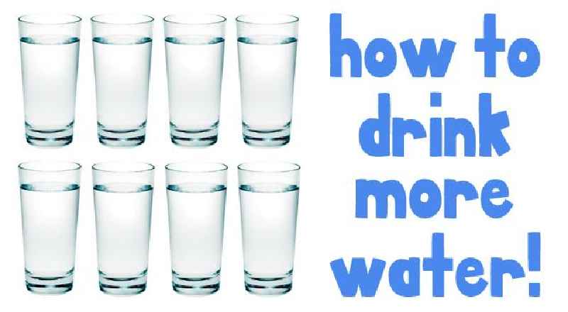 How many liters is 8 glasses of water