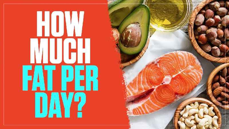How much fat should I eat a day to lose fat