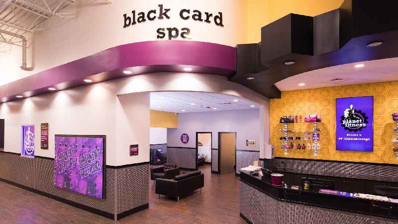 How much is the black card at Planet Fitness