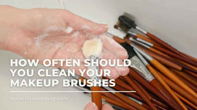 How often should you clean makeup brushes and sponges