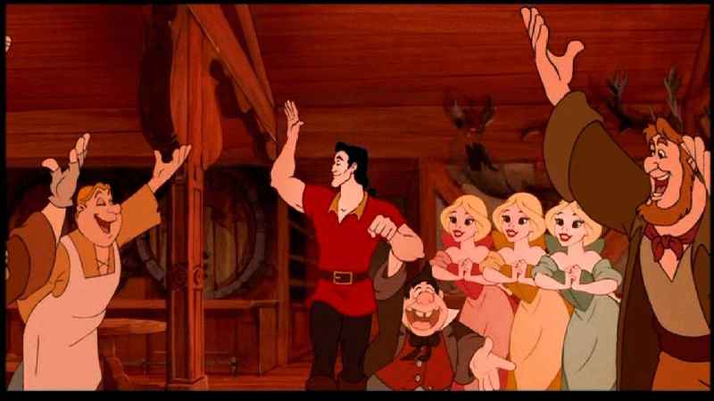 How old is Gaston in Beauty and the Beast