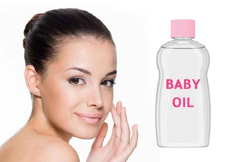 Is baby oil good for your face