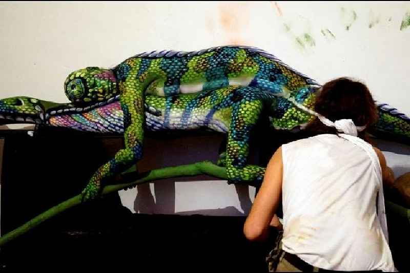 Is body painting hard