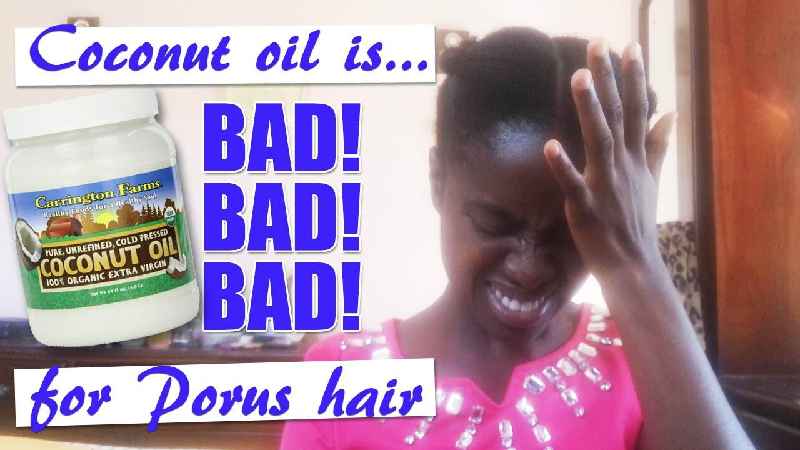 Is coconut oil bad for low porosity hair