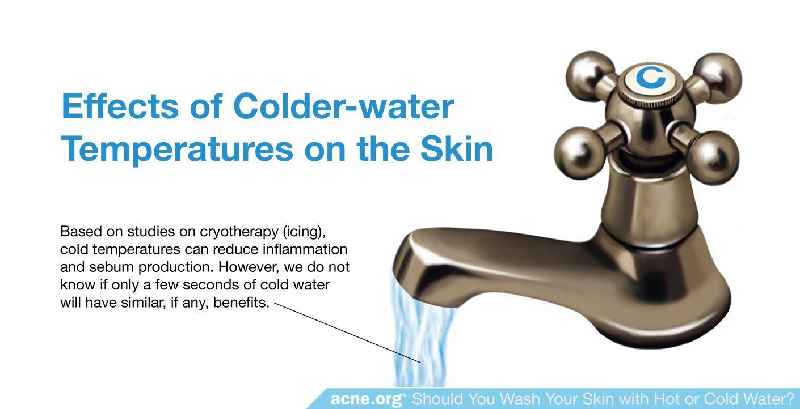 Is cold water good for skin