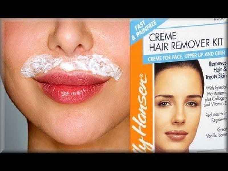 Is hair removal cream safe for face