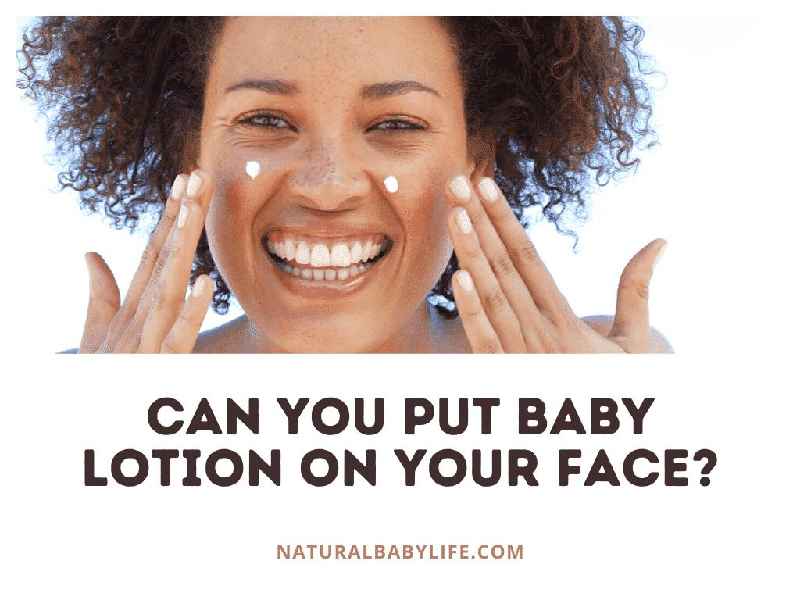 Is it OK to put lotion on your face