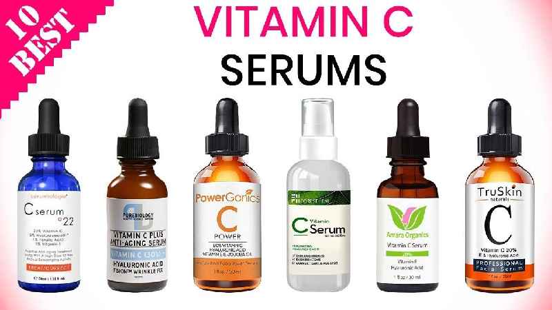 Is vitamin C serum good for acne scars