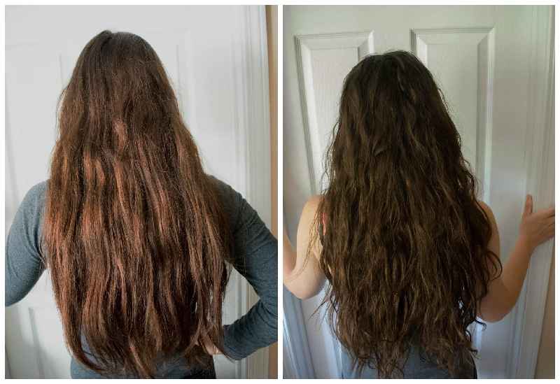 Should you comb curly hair after shower