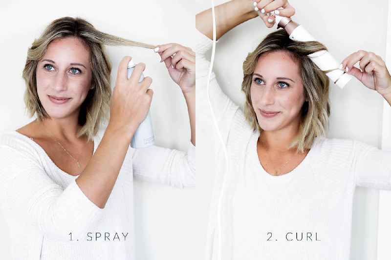 Should you use hairspray before curling hair