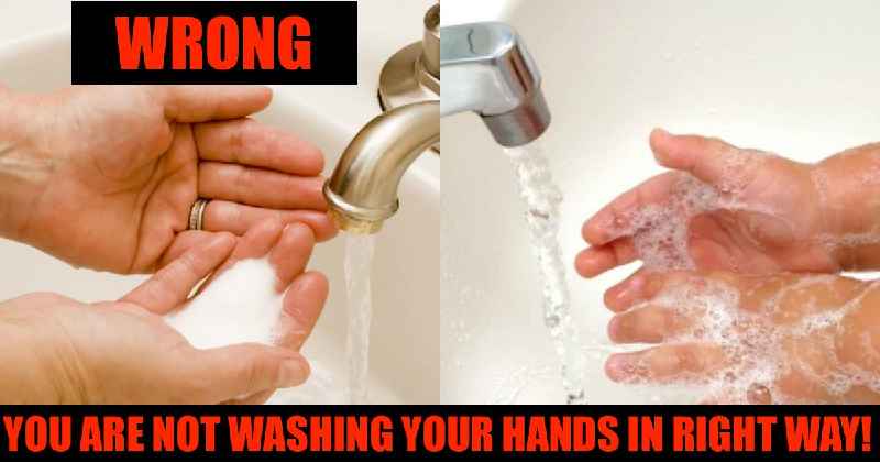 What are the 3 types of hand washing