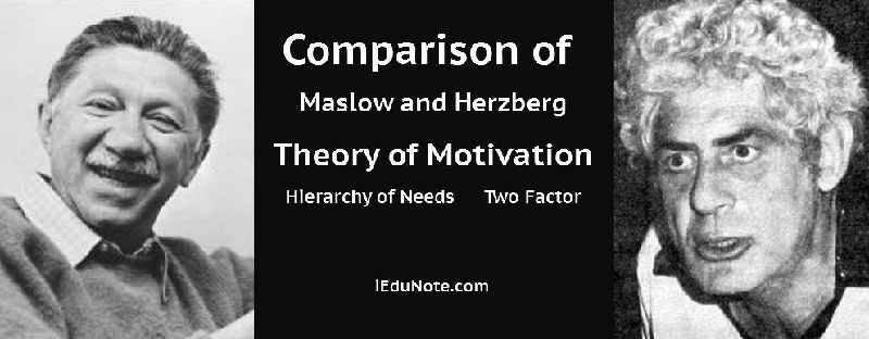 What are the differences between Herzberg's motivational and maintenance factors