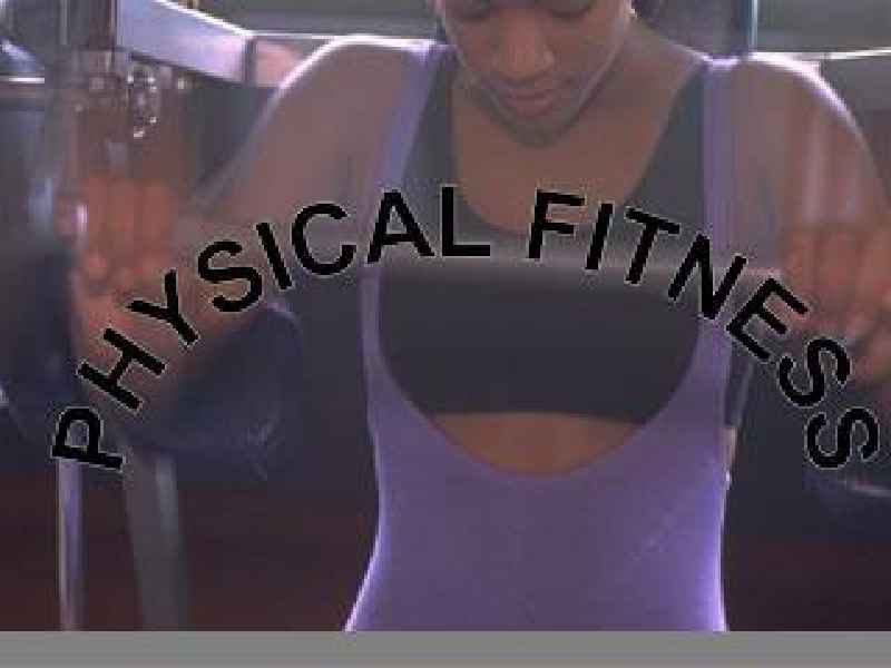 What are the four health related components of physical fitness quizlet