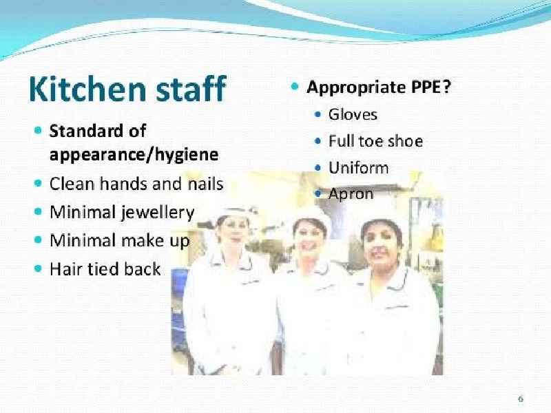What are the hygiene procedures to be followed in the workplace