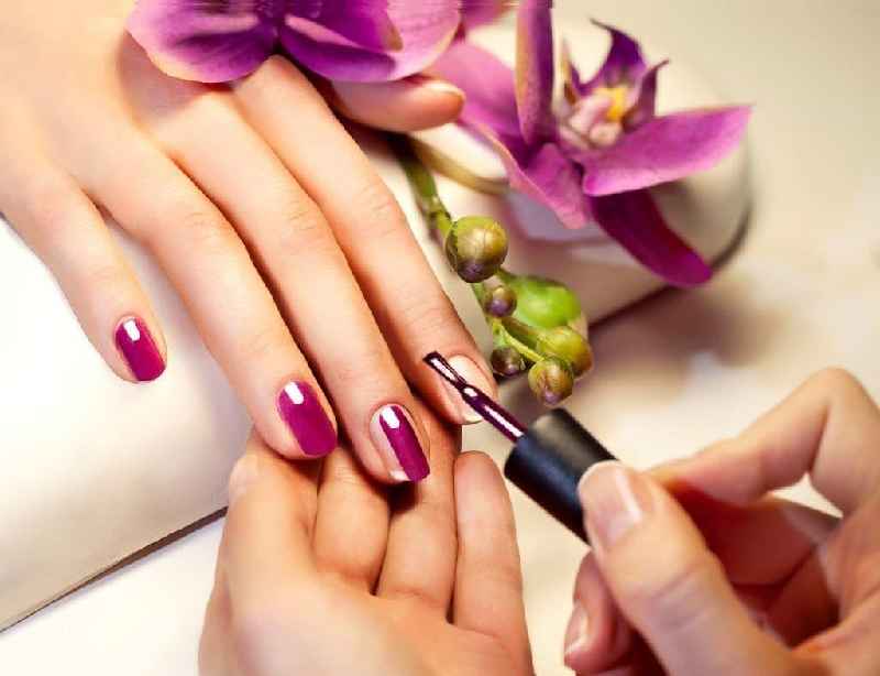 What are the materials in nail care services