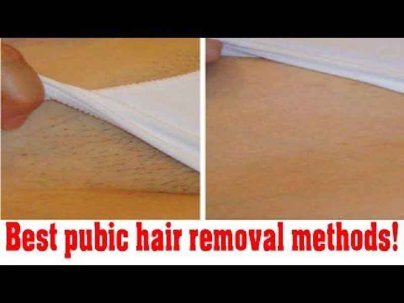 What are the three methods of hair removal