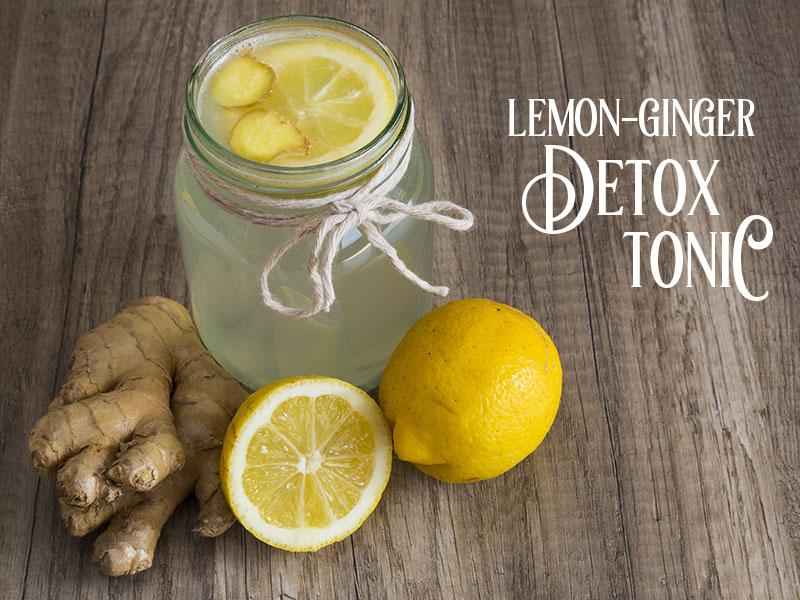 What can I put in my water to detox my body