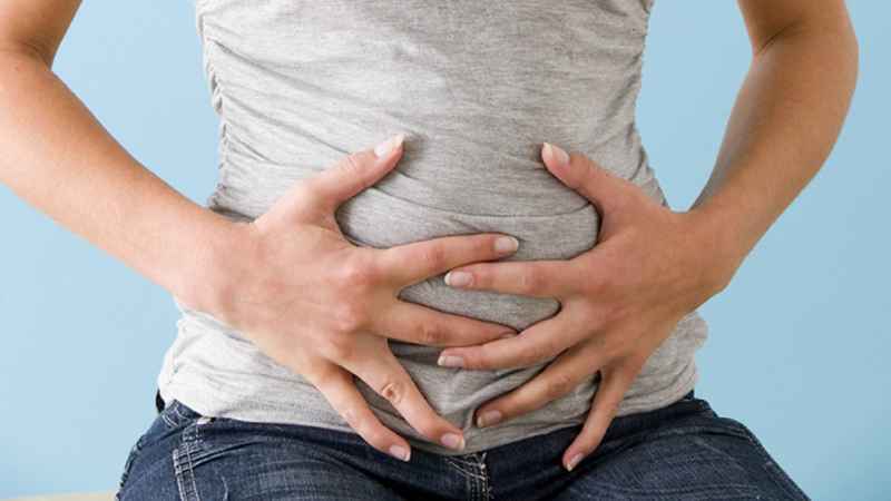 What causes big stomach in females