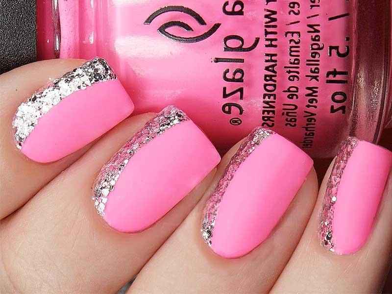 What do pink nails mean