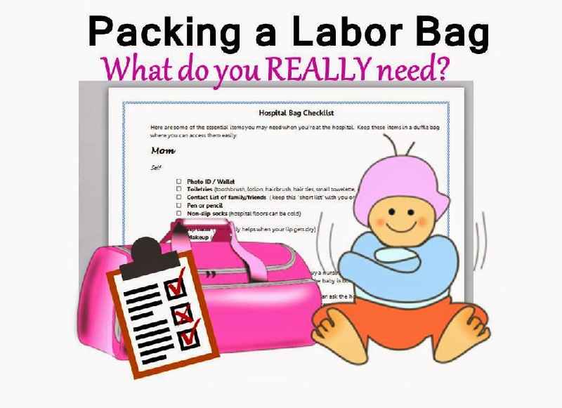 What do you pack in your hospital bag when having a baby