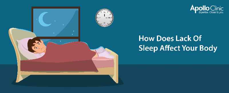 What does a lack of sleep affect your body's performance