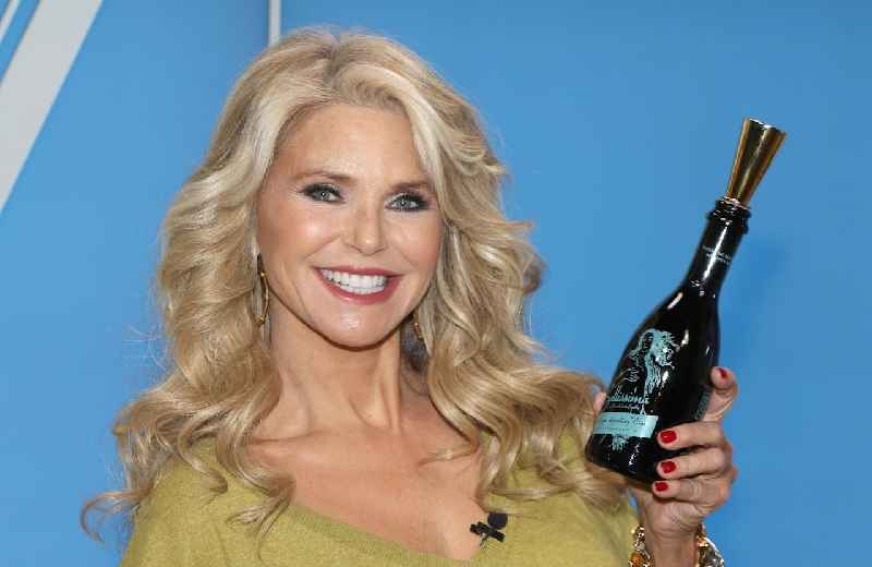 What does Christie Brinkley use on her forehead