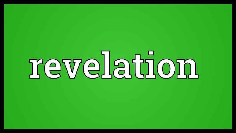 What does it mean to have revelation
