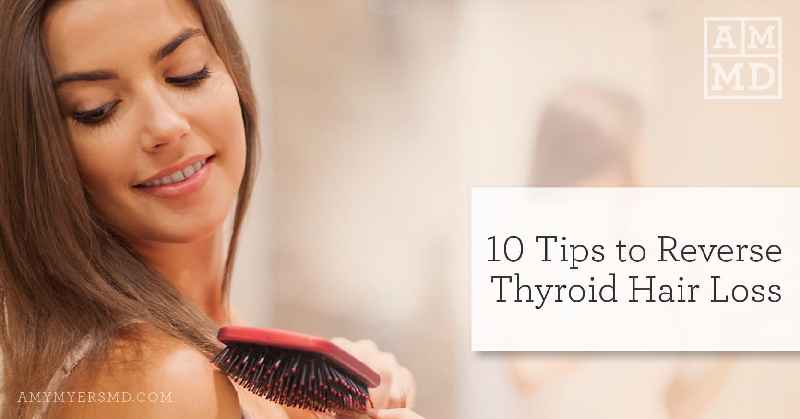 What does thyroid hair loss look like