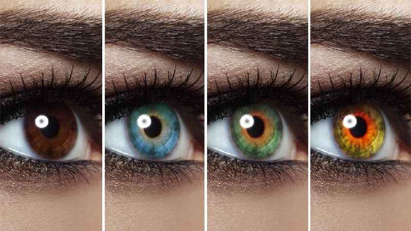 What eye colour is the rarest