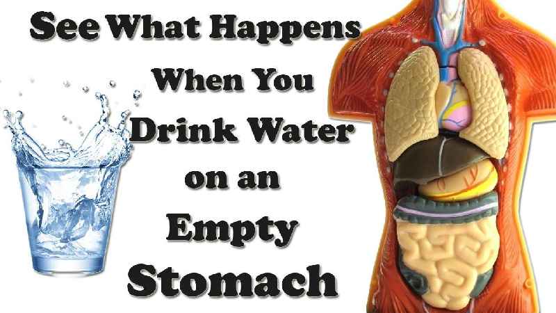 What happens if you drink lemon water on an empty stomach