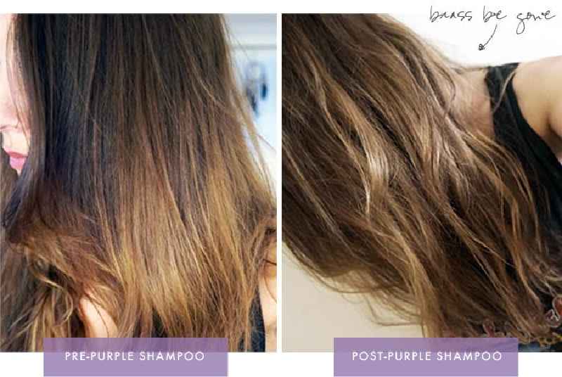 What happens if you use purple shampoo right after bleaching