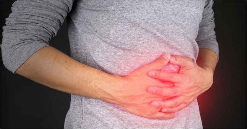 What hormone is signaled when the stomach is distended