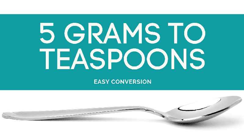 What is 500mg equal to in teaspoons