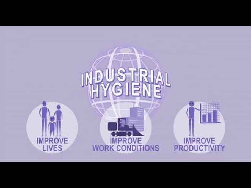 What is an example of an industrial hygiene health hazard