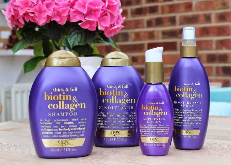 What is better for thinning hair biotin or collagen