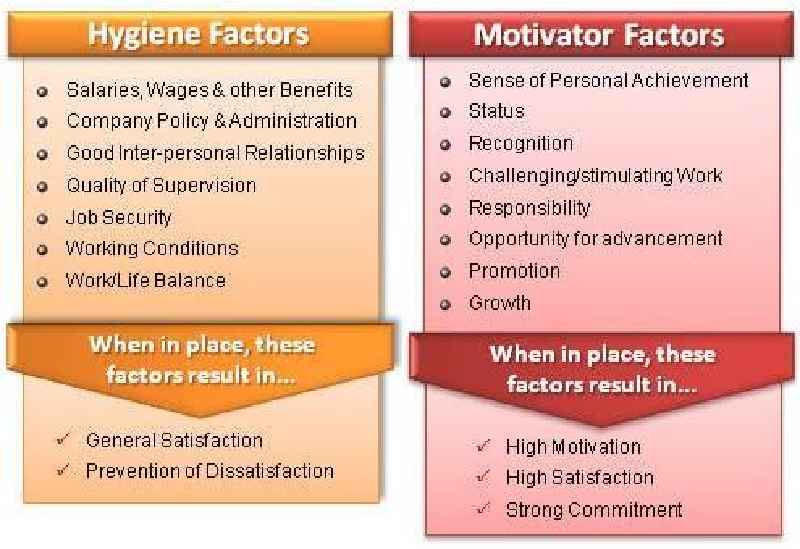What is hygiene factor in Herzberg's theory