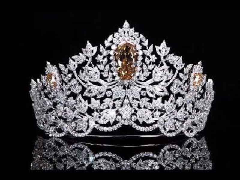 What is Miss USA crown made of