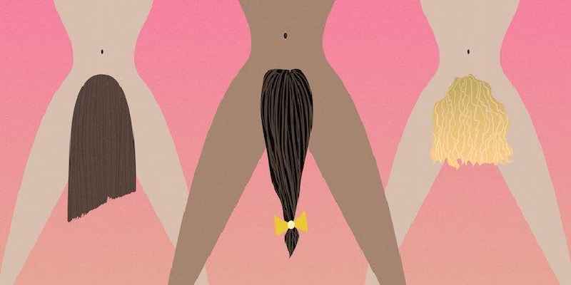 What is normal pubic hair for a woman