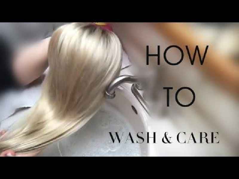 What is the best way to wash a synthetic wig