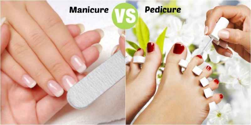 What is the difference between a spa manicure and a basic manicure